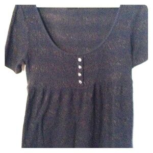 Dark blue L baby doll shirt